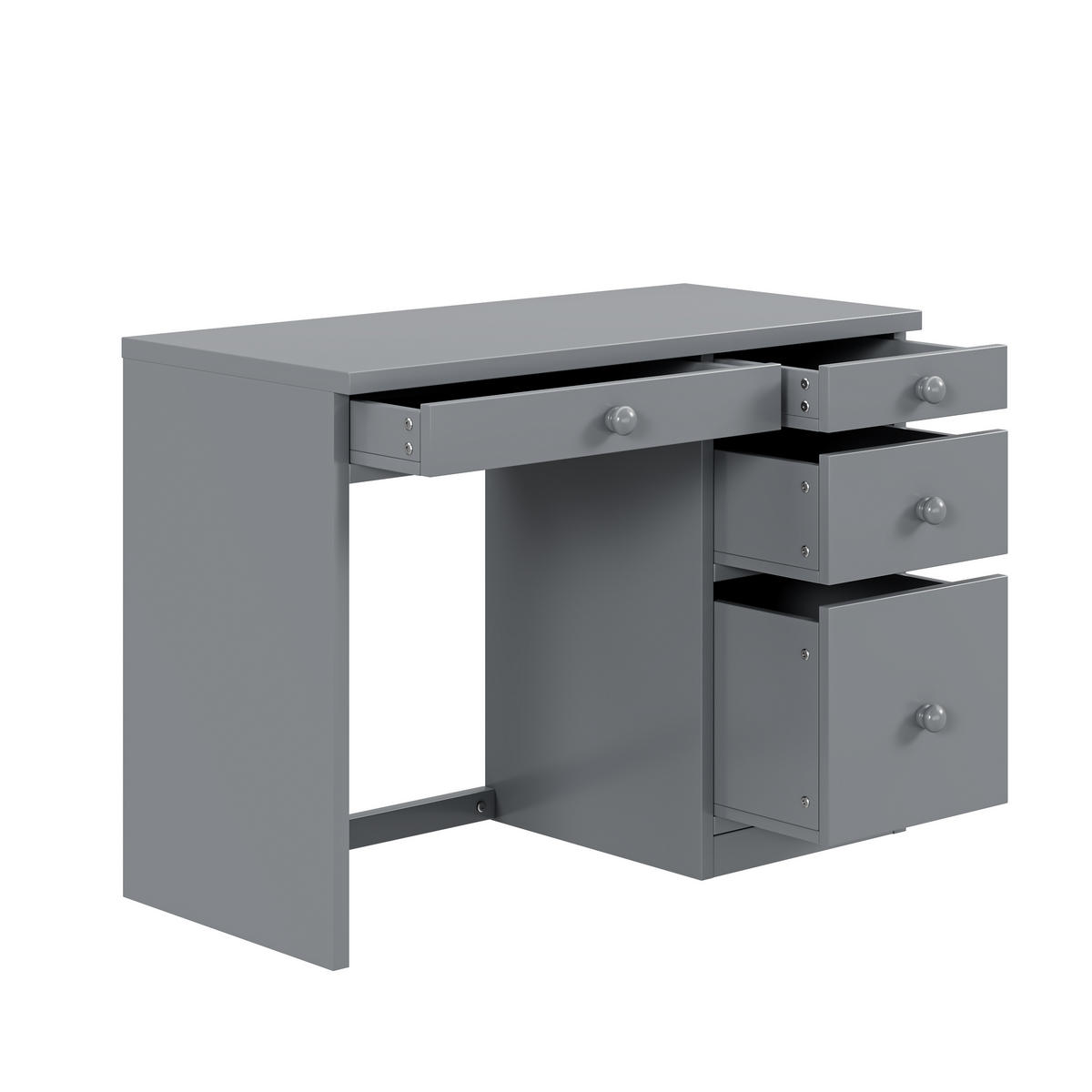 HOCHBETT Holz 90/200 cm Grau - Grau, Holz - Raumix