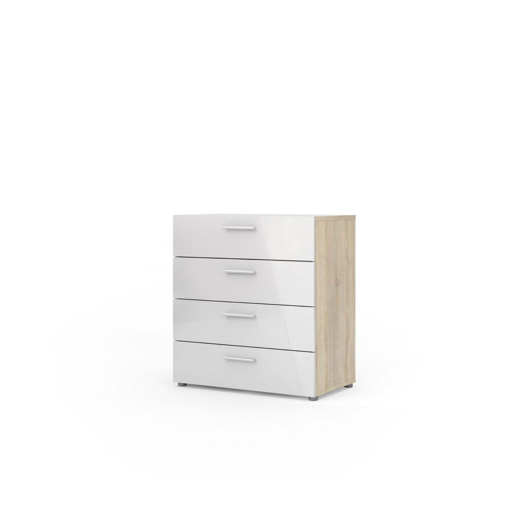 KOMMODE Eiche Dekor - Eichefarben, Holzwerkstoff (80/68/40cm) - ebuy24