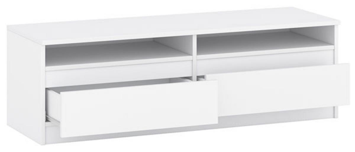LOWBOARD Lala 120 weiß 120 / 40 / 38cm - Weiß, Holz/Holzwerkstoff (120/38/40cm) - Feldmann-Wohnen