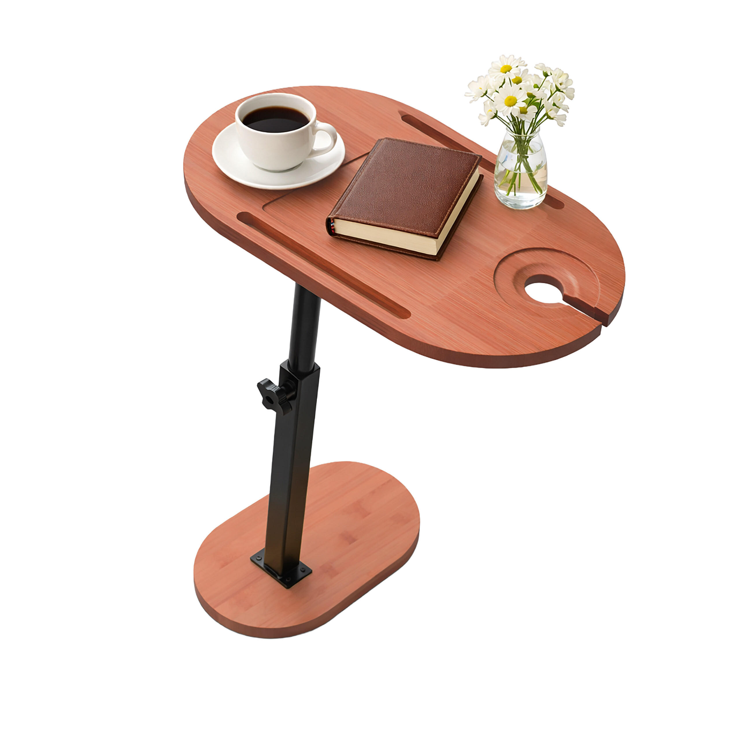 BEISTELLTISCH - Multicolor, Holz/Metall (22/40/82cm) - Relaxdays