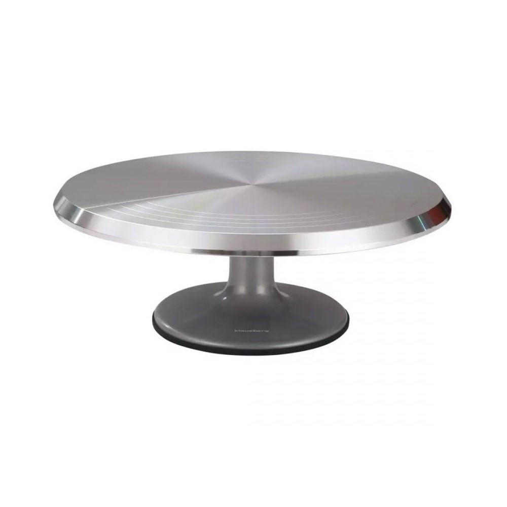 ETAGERE Silber 36/36/13.5 cm 55847 - Silberfarben, Metall (36/13.5cm) - Klausberg 