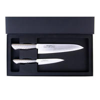 MESSERSET Silber 42/10/42 cm 1361102BBOMC - Silberfarben, Metall - Masahiro 