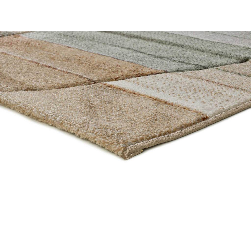 Thumbnail - Atticgo Webteppich, Mehrfarbig, Kupfer, Grün, Beige, Textil, Abstrakt, Rechteckig, 140x200 cm, Oeko-Tex® Standard 100, i...