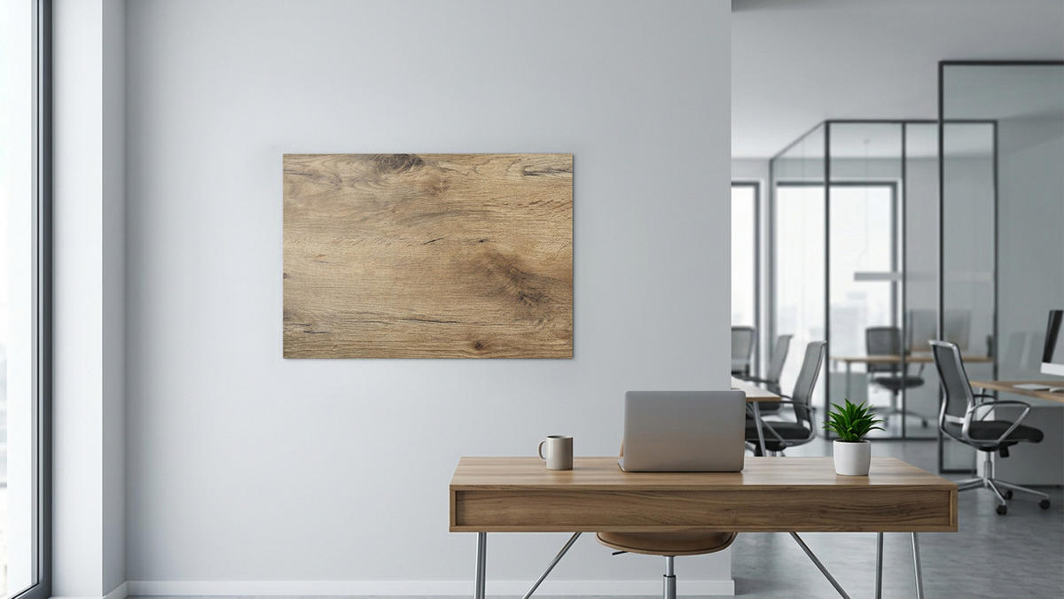 METALBOARD BAUMKERN 90x60cm + Zubehör-Set - Multicolor, Metall (90/60/1.8cm) - ALLboards