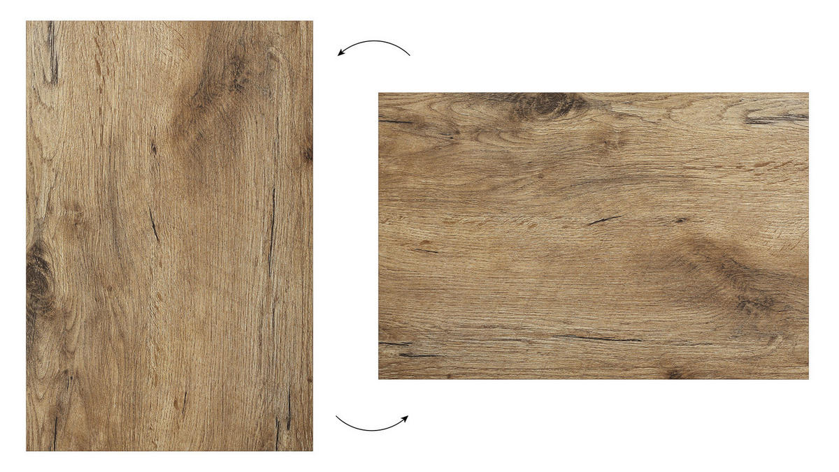 METALBOARD BAUMKERN 60x40cm + Zubehör-Set - Braun, Metall (60/40/1.8cm) - ALLboards