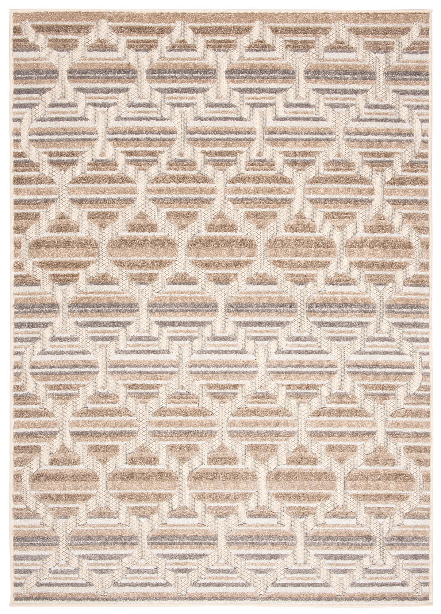 Tapiso Teppich Beige 140x200 cm