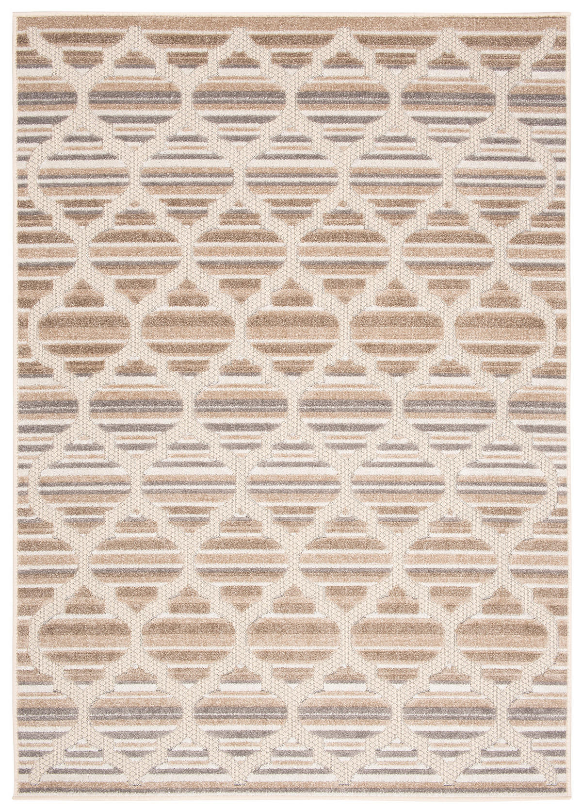 TEPPICH PATIO Beige 200/300 cm - Beige, Kunststoff (200/300cm) - Tapiso