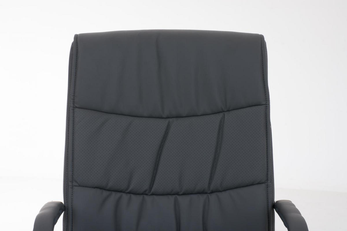 SCHWINGSTUHL Lederlook grau - Grau, Textil/Metall (49/105/60cm) - CLP