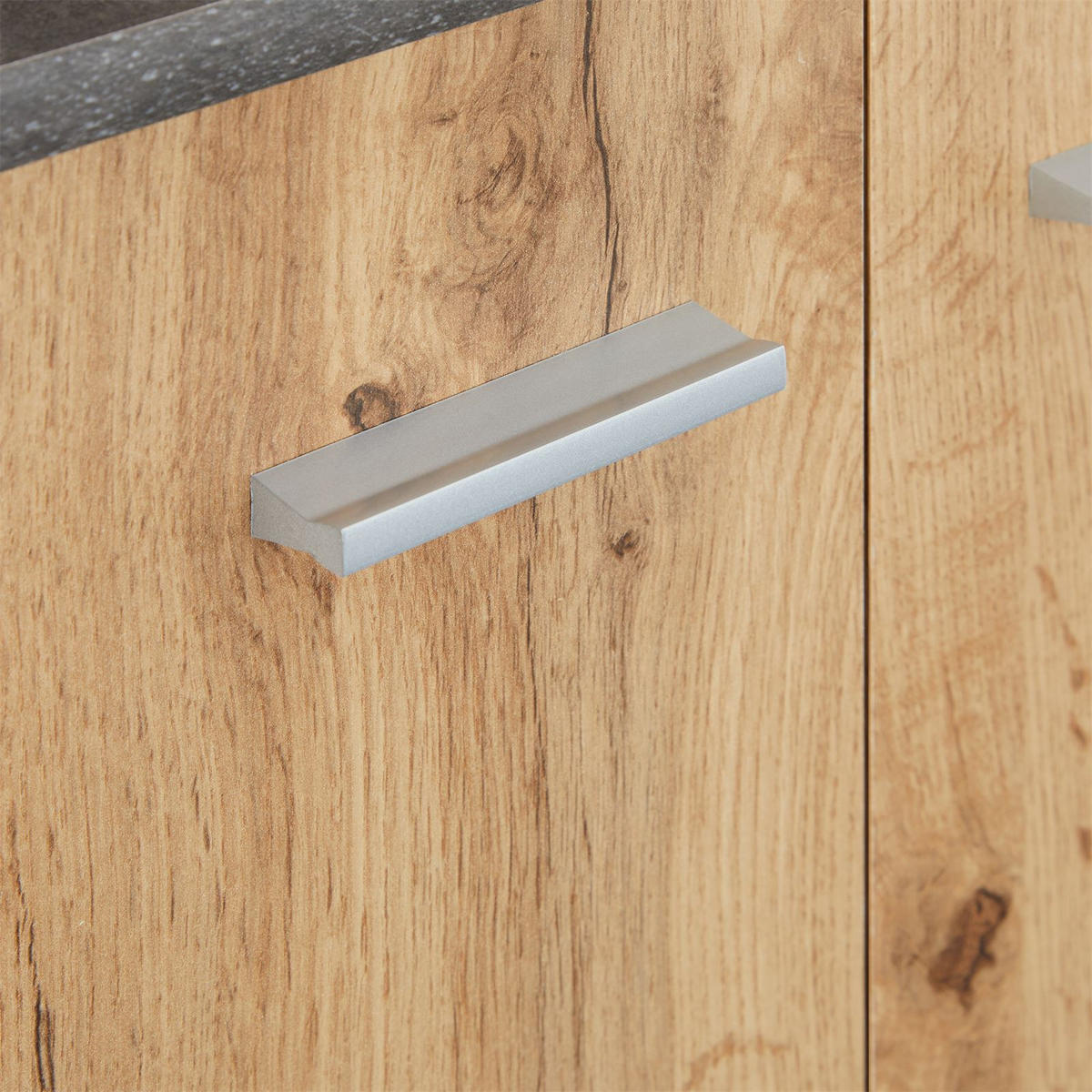 SCHUHSCHRANK LENNIS Beton dunkel/Wotan Eiche - Dunkelgrau/Eiche Wotan, Holzwerkstoff (60/70/35cm) - CARO-Möbel