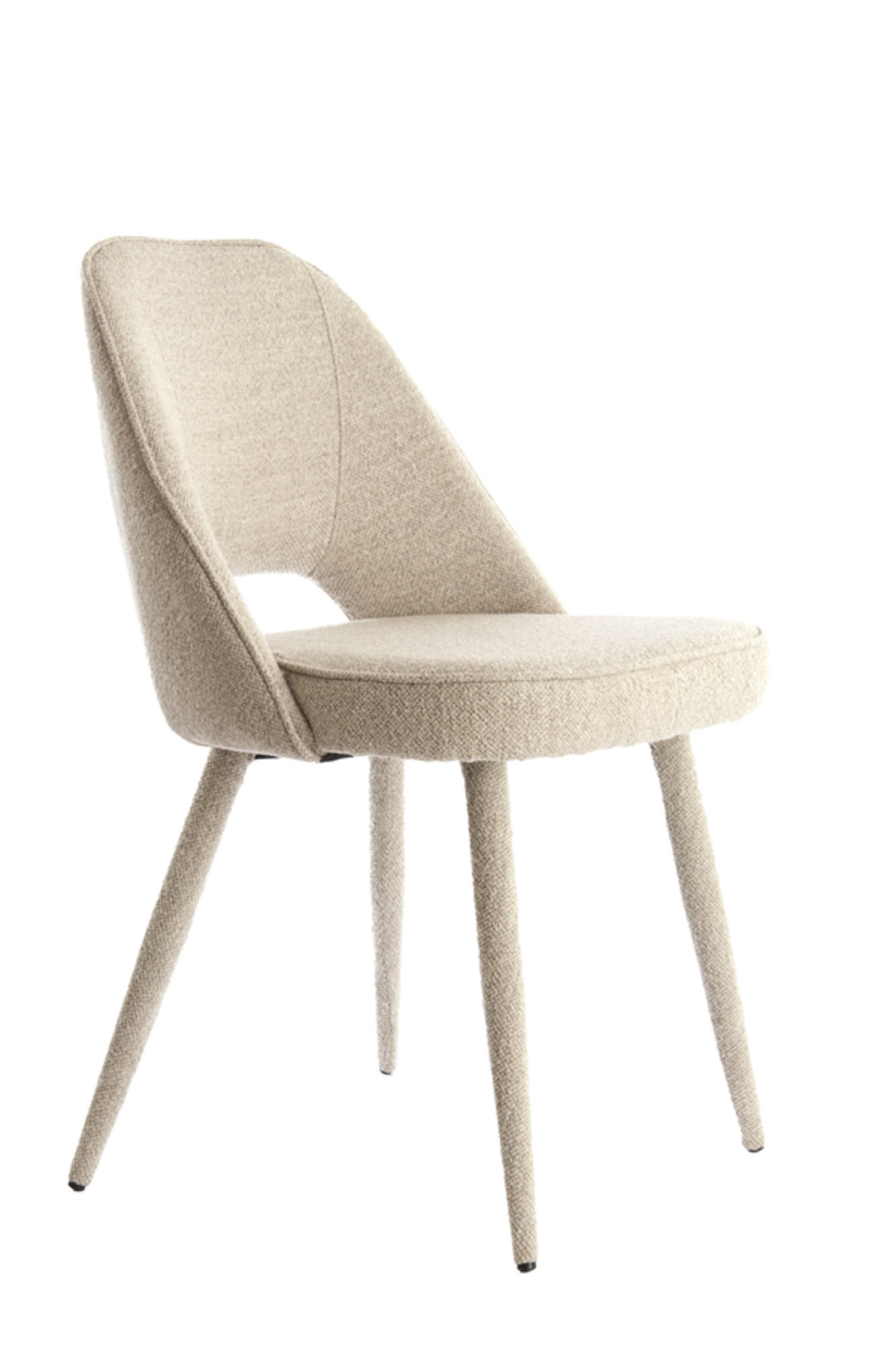 ESSZIMMERSTUHL Djeslin Grau 57/51/84 cm - Grau, Textil (51/84/57cm) - Light & Living
