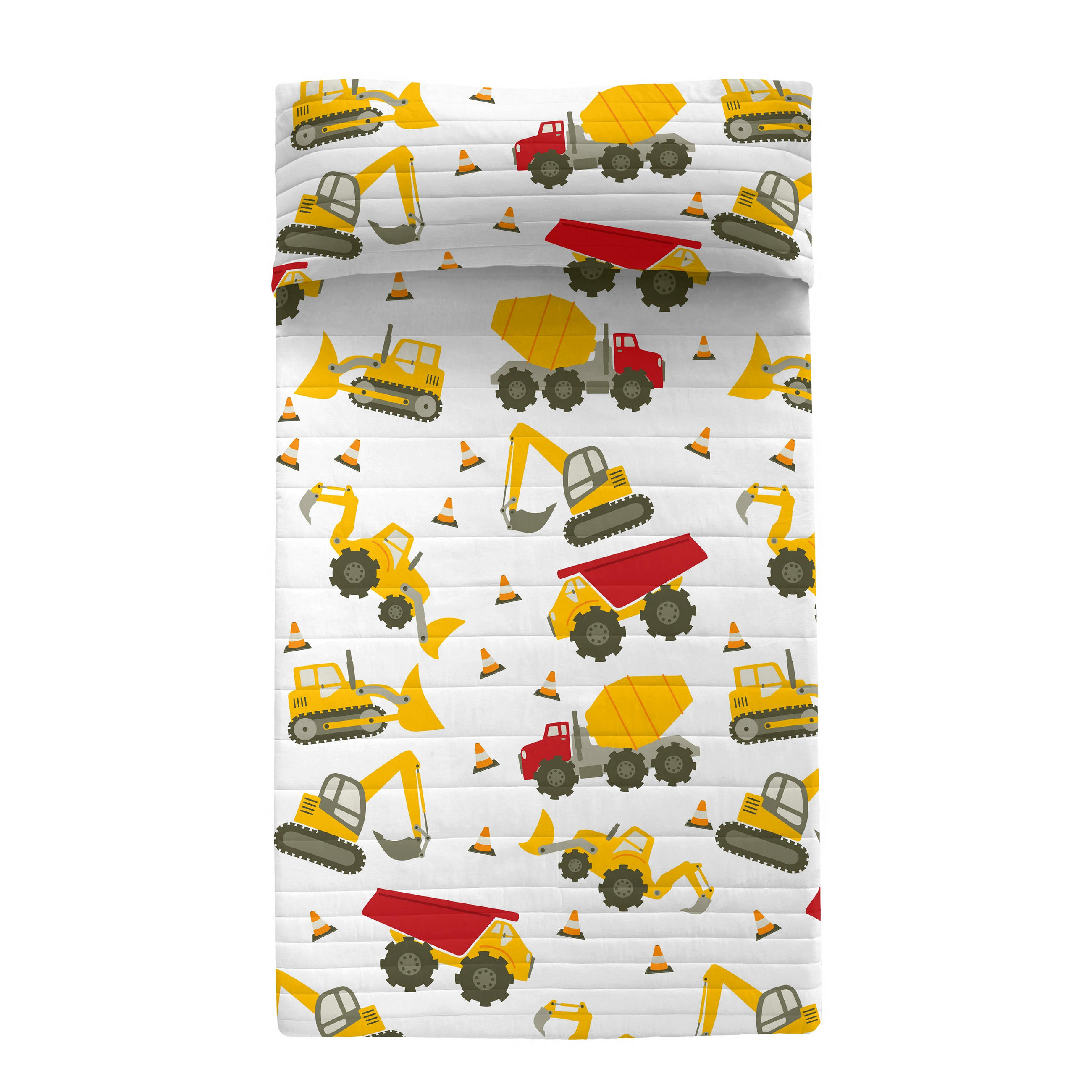TAGESDECKE machinery 180x260 cm (bett 80/90/105) mehrfarbig - Multicolor, Textil (180/260cm) - Happy Friday