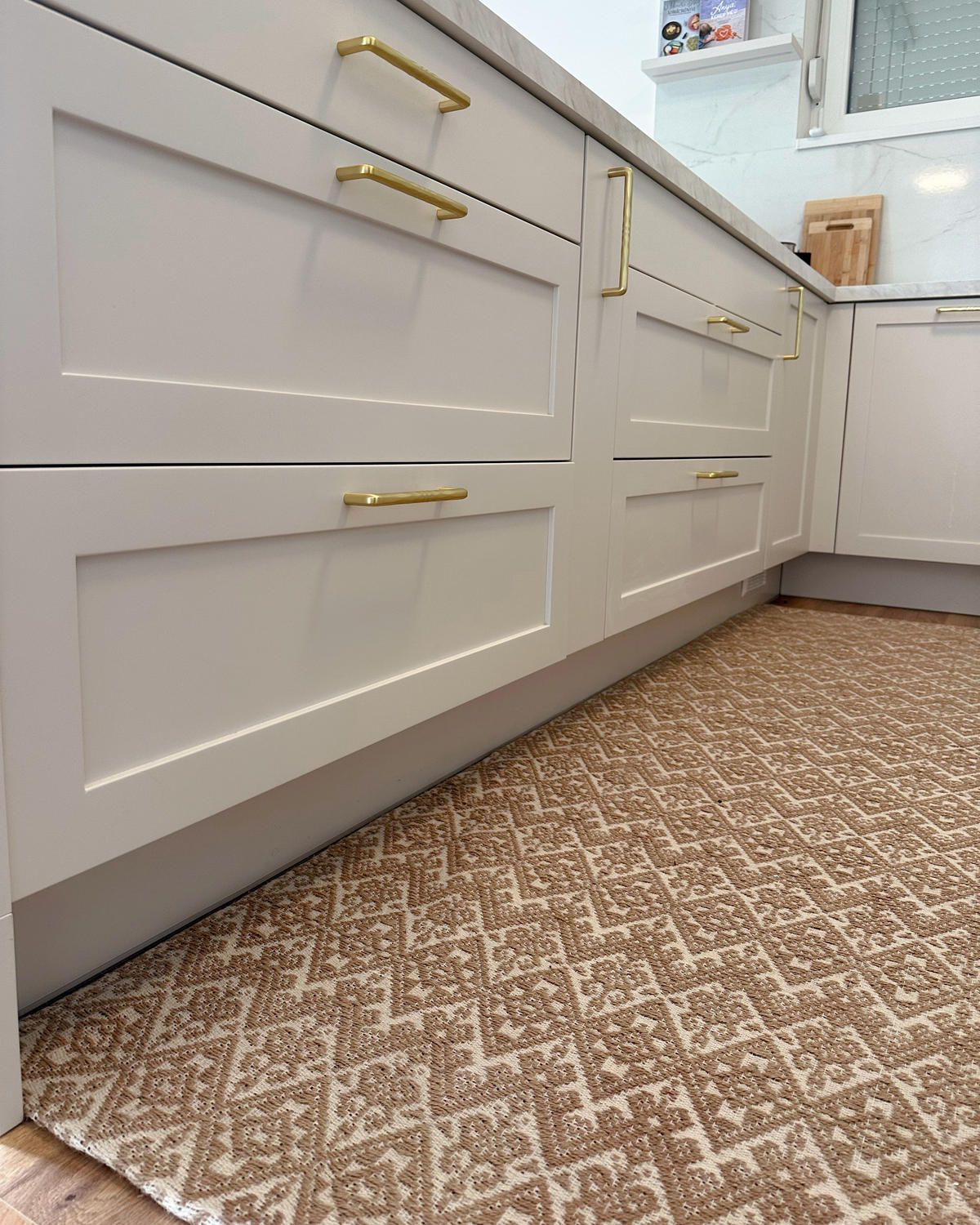 COVOR împletit Atima 230/160 cm - bej, materiale naturale (160/230cm) - Beliani