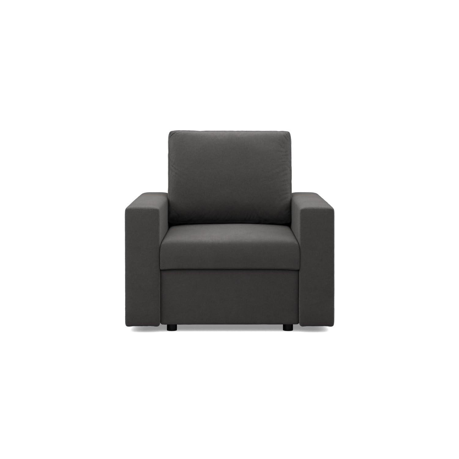 LOUNGESESSEL NEO, Grau - Grau, Textil (83/85/92cm) - Mebligo