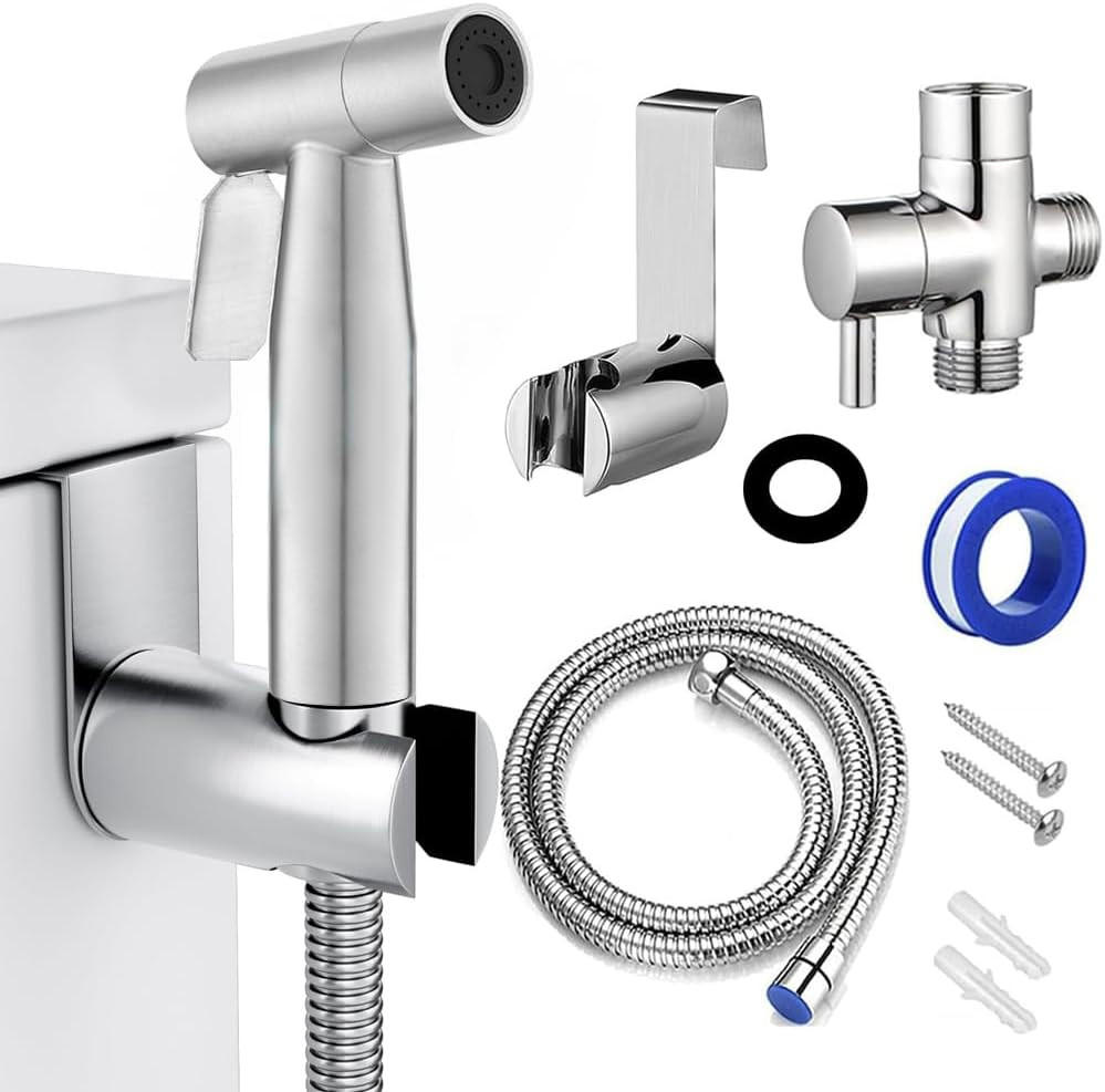 WC-BIDET-AUFSATZ, Silberfarben,20/16.5/8CM - Silberfarben, Metall (16.5/8/20cm)