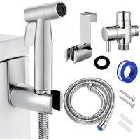 WC-BIDET-AUFSATZ, Silberfarben,20/16.5/8CM - Silberfarben, Metall (16.5/8/20cm)