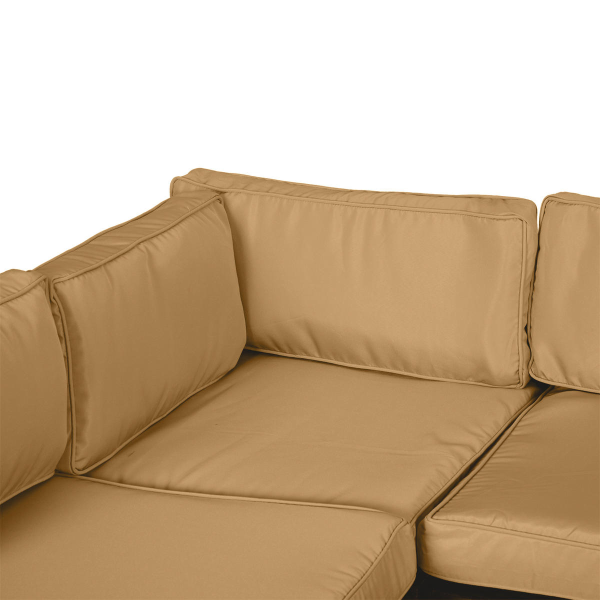 SITZKISSEN-BEZÜGE DE-17698 Braun - Braun, Textil (8/65cm) - ComfortXL