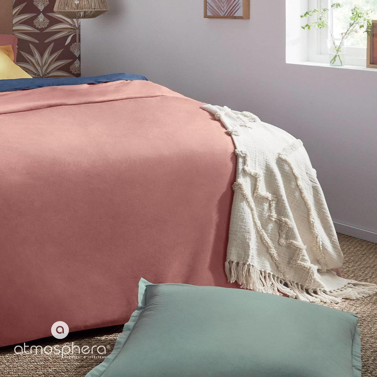 TAGESDECKE Inca 130/180 cm - Beige, Naturmaterialien (130/180cm) - Atmosphera Createur d´interieur