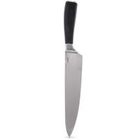 KOCHMESSER DAMASKUS Schwarz Silber - Schwarz, Metall (33.5cm) - Orion 