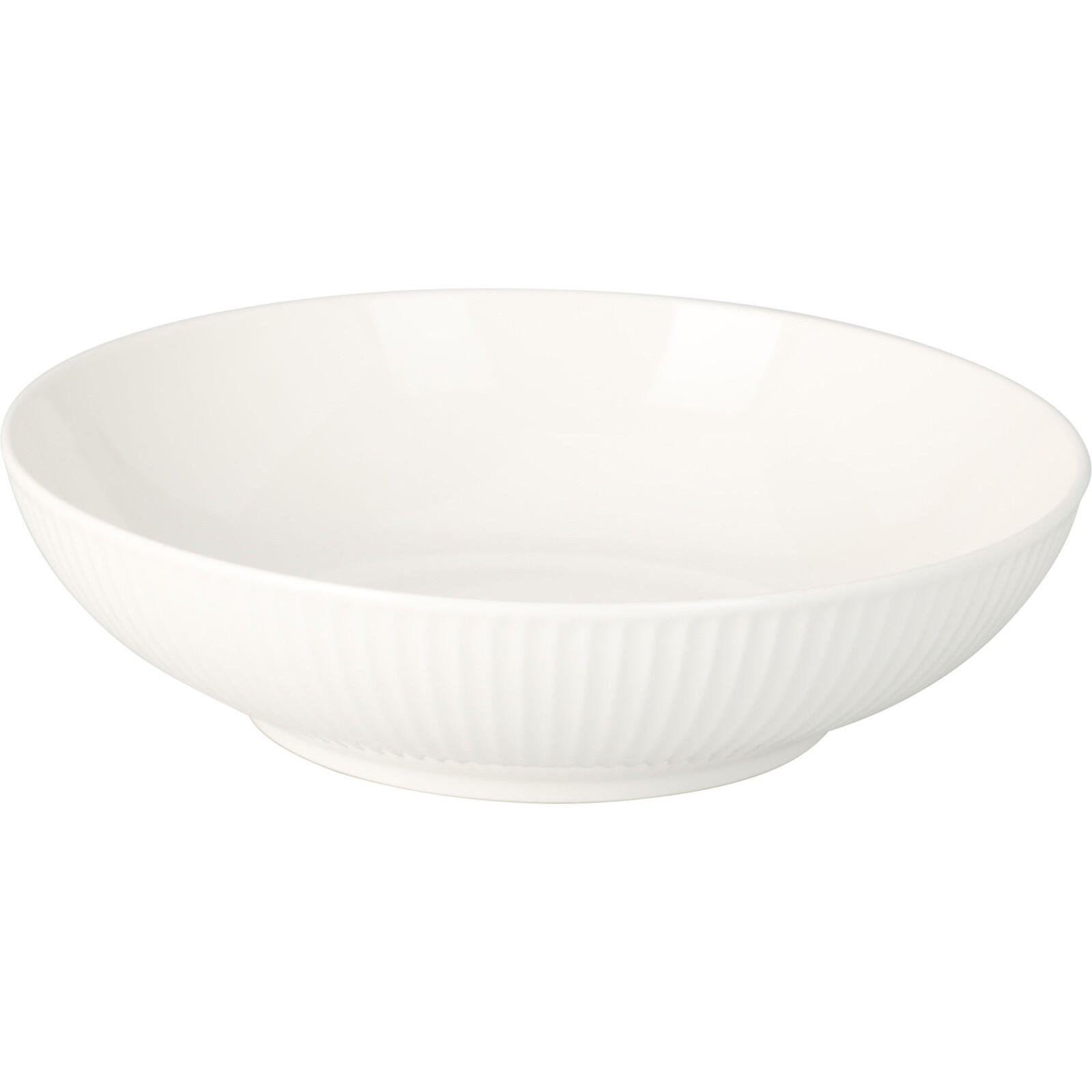 TELLER aus New Bone Porzellan Weiß 20/20/5,8 cm - Weiß, Keramik (20cm) - Siaki