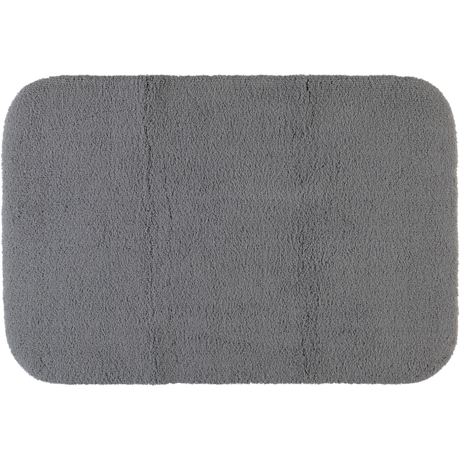 BADTEPPICHE ASPECT KIESEL - 85 - Grau, Textil (80/160cm) - Rhomtuft