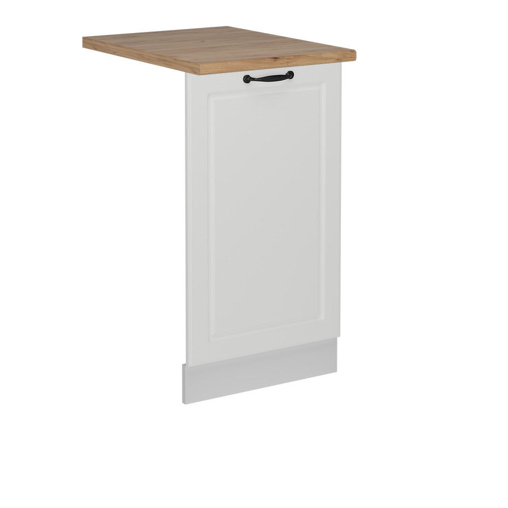 DISKMASKINENS FRONTPANEL R-Line Vitt hus p&aring; landet 45 cm , AP Oak Vit, Vit 81.8/45/60 cm