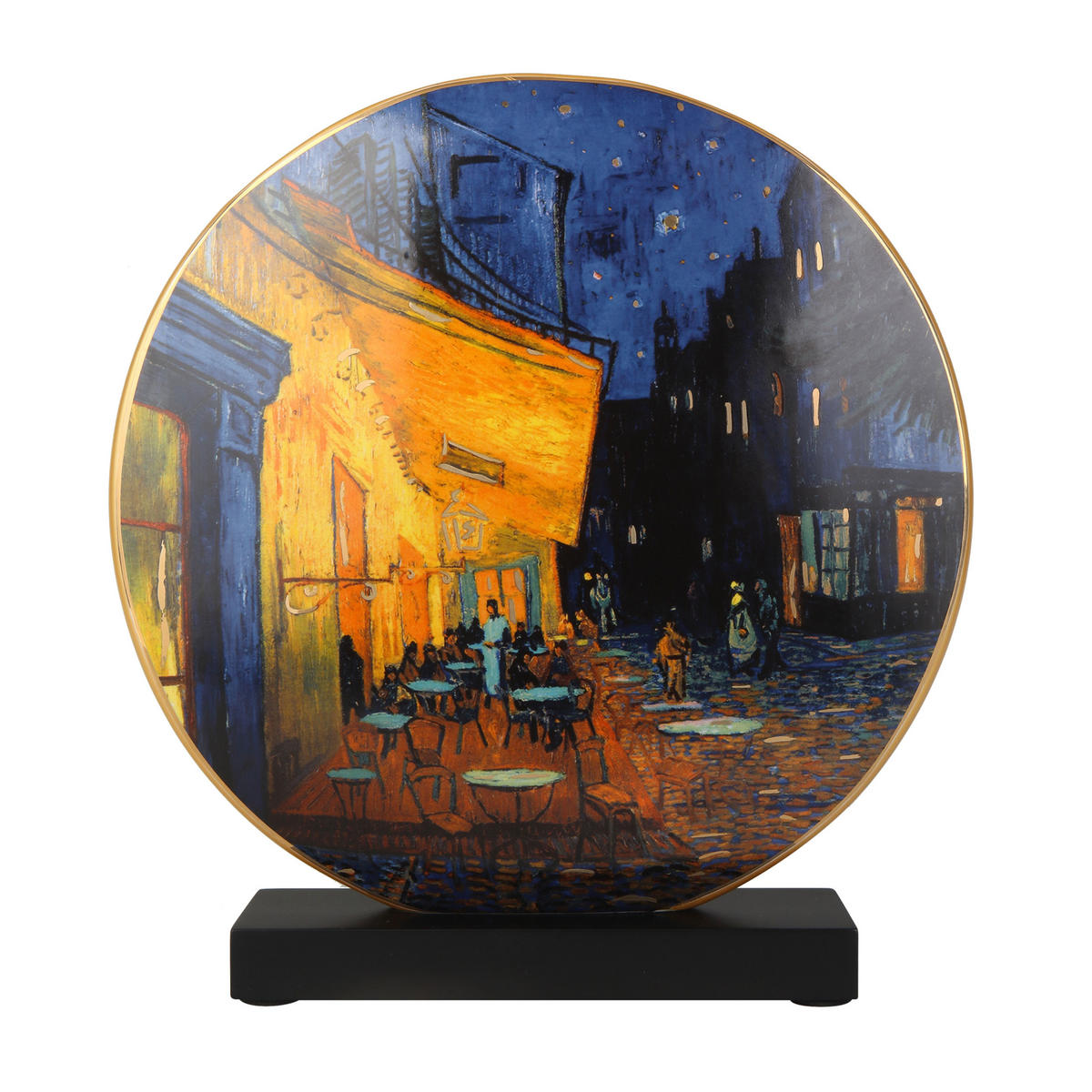VASE Van Gogh - Sternennacht, Limited Edition, Bunt, 33.5 cm - Multicolor, Keramik (33.5cm) - Goebel