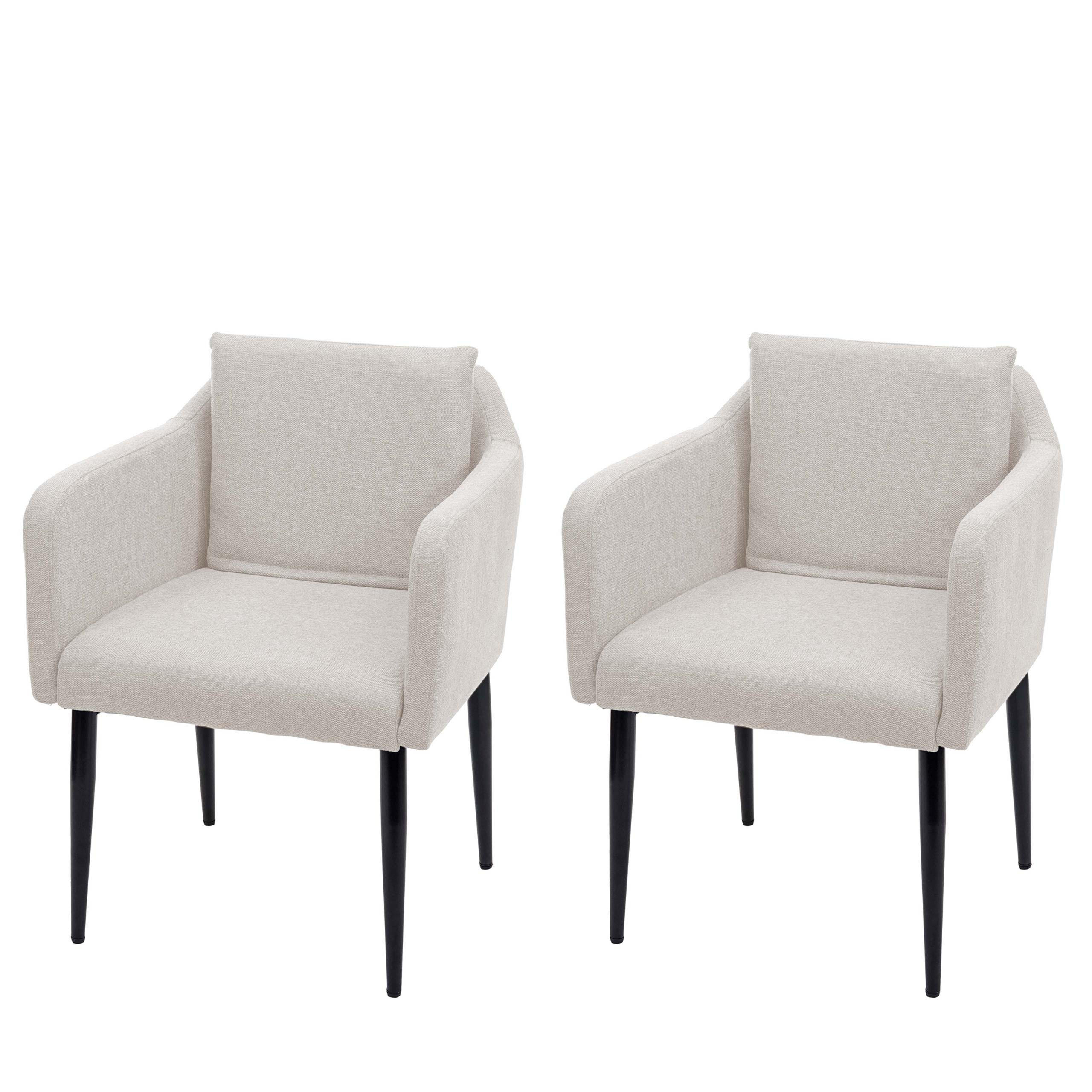 ESSZIMMERSTUHL Beige 2er-Set - Beige, Textil (60/86/65cm) - MCW