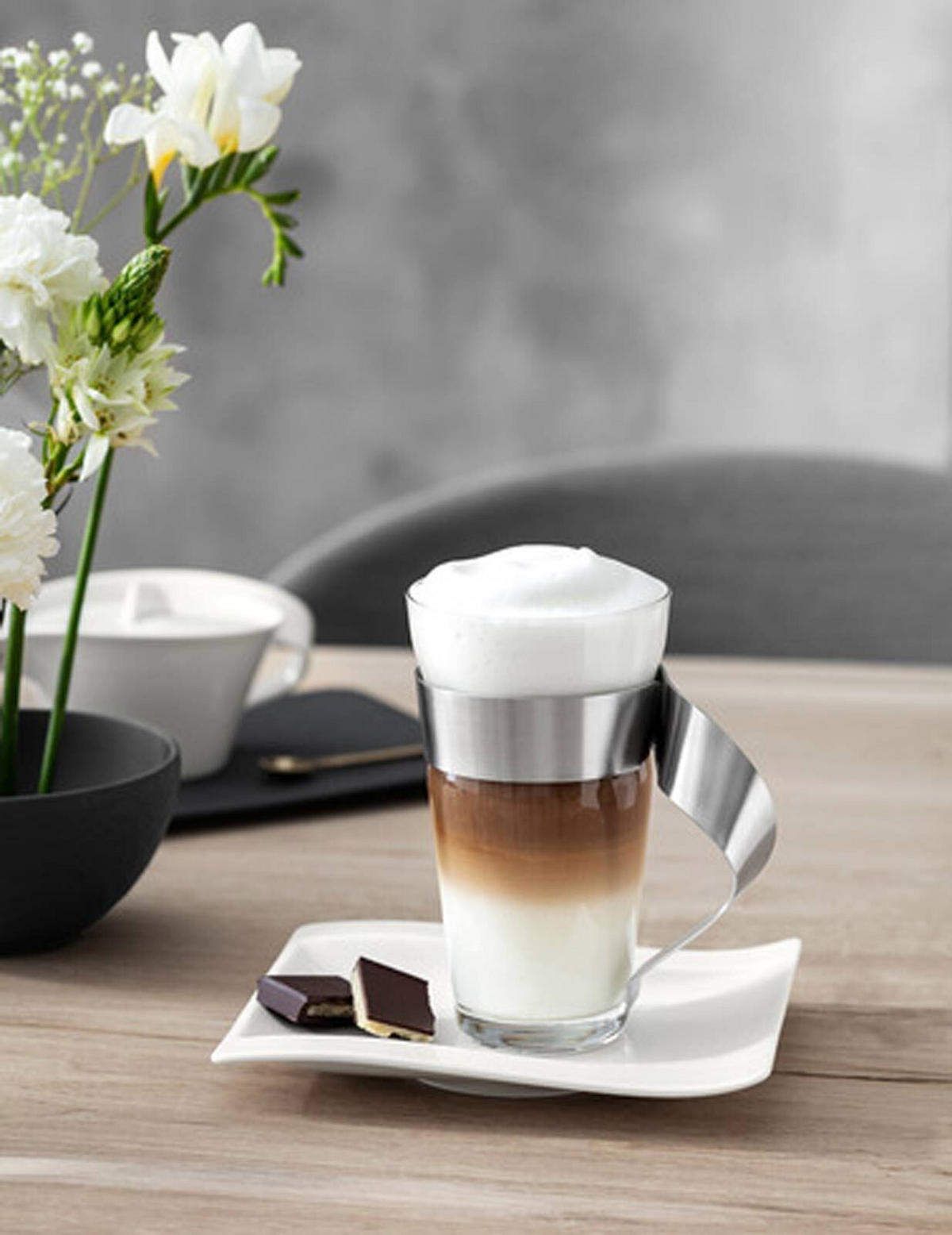 LATTE MACCHIATO-GLÄSER NewWave transparent 500 ml 6er Set - Transparent, Glas (0.5L) - Villeroy & Boch