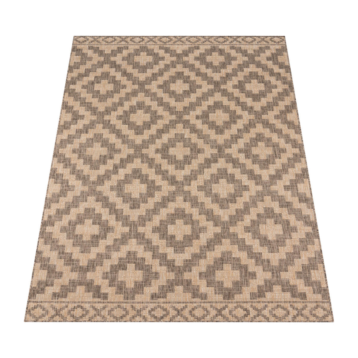 OUTDOORTEPPICH 120/160 cm Modena 222 - Beige, Textil (120/160cm) - Paco Home