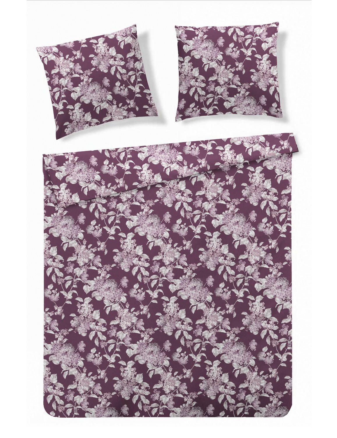 BETTWÄSCHE Cynthia - Violett, Textil (200/220cm) - home&you