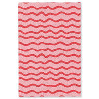 KOBERCE - Hravé - vzor - červená - 80x120 cm - červená, textil/plast (80/0.4cm) - OnlyWow