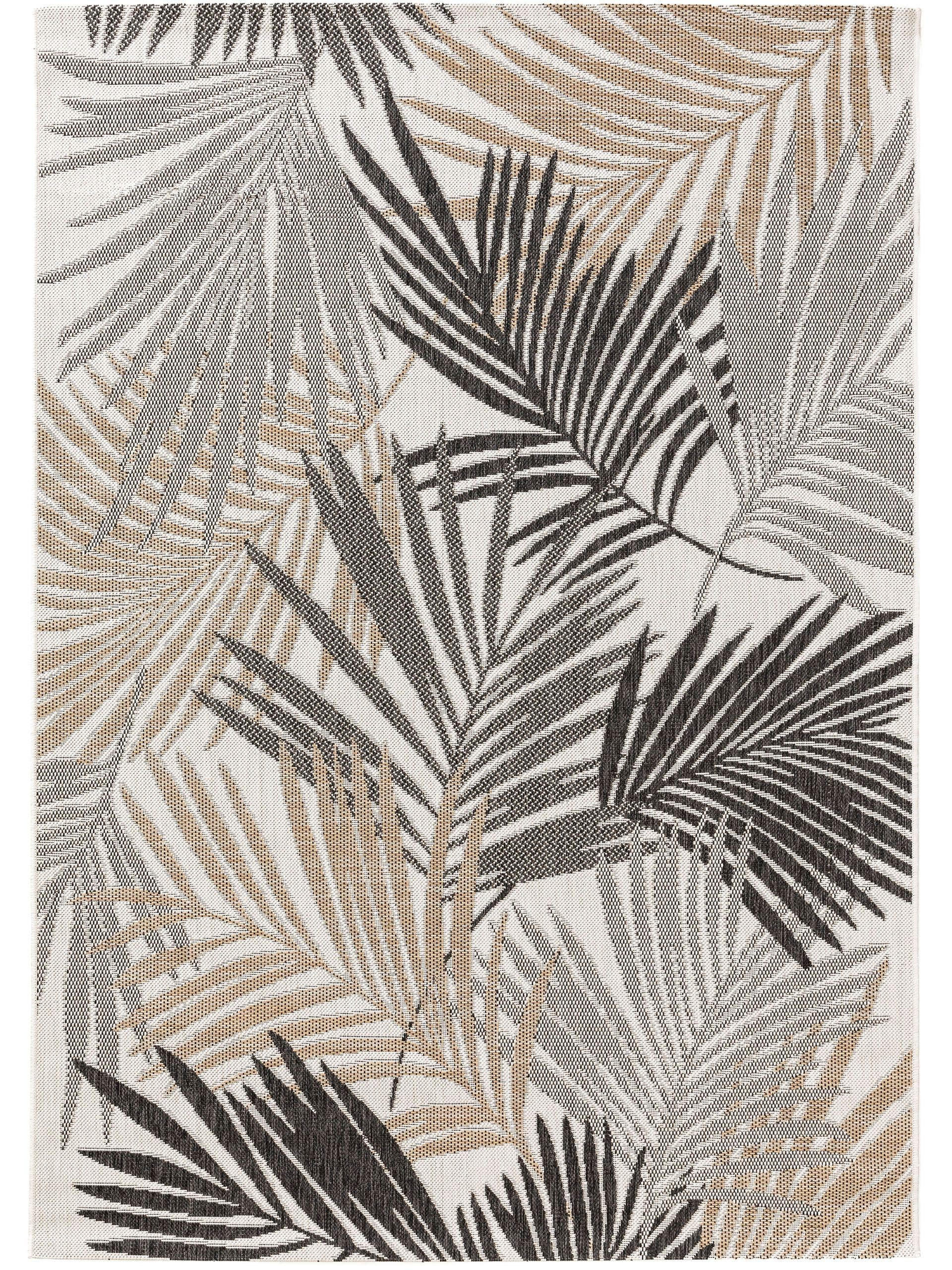 OUTDOORTEPPICH Cleo Schwarz 160x230 cm - Schwarz, Textil (160/230cm) - benuta Nest