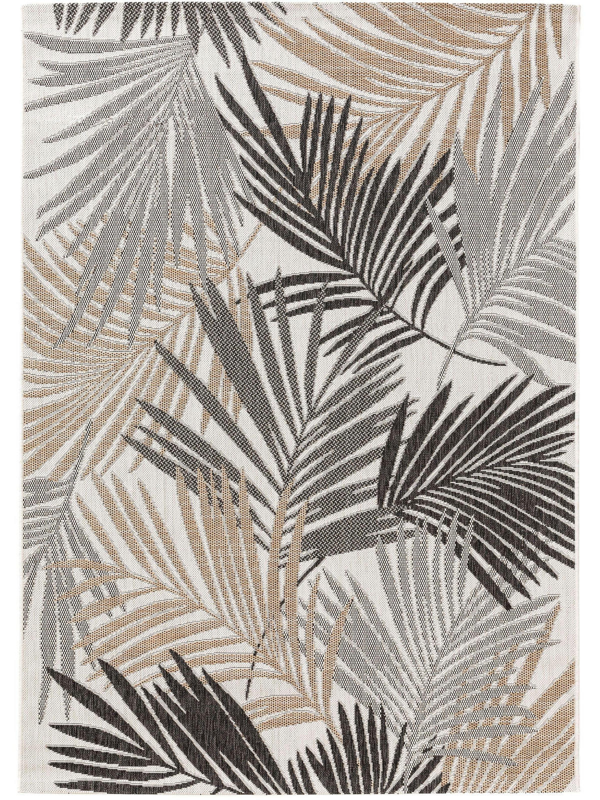 OUTDOORTEPPICH Cleo Schwarz 160x230 cm - Schwarz, Textil (160/230cm) - benuta Nest