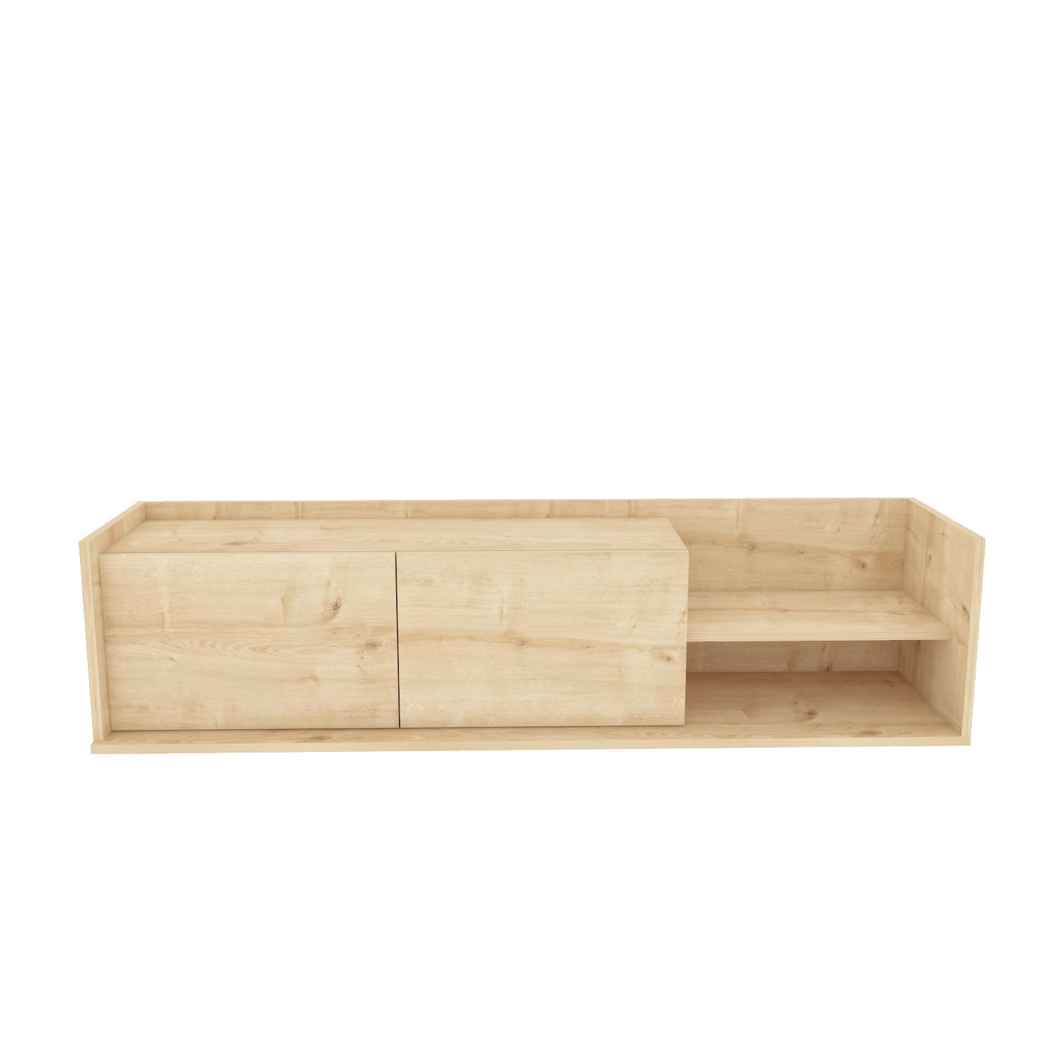 XXXLutz Tv-Element Eiche 160x36.8x35 cm