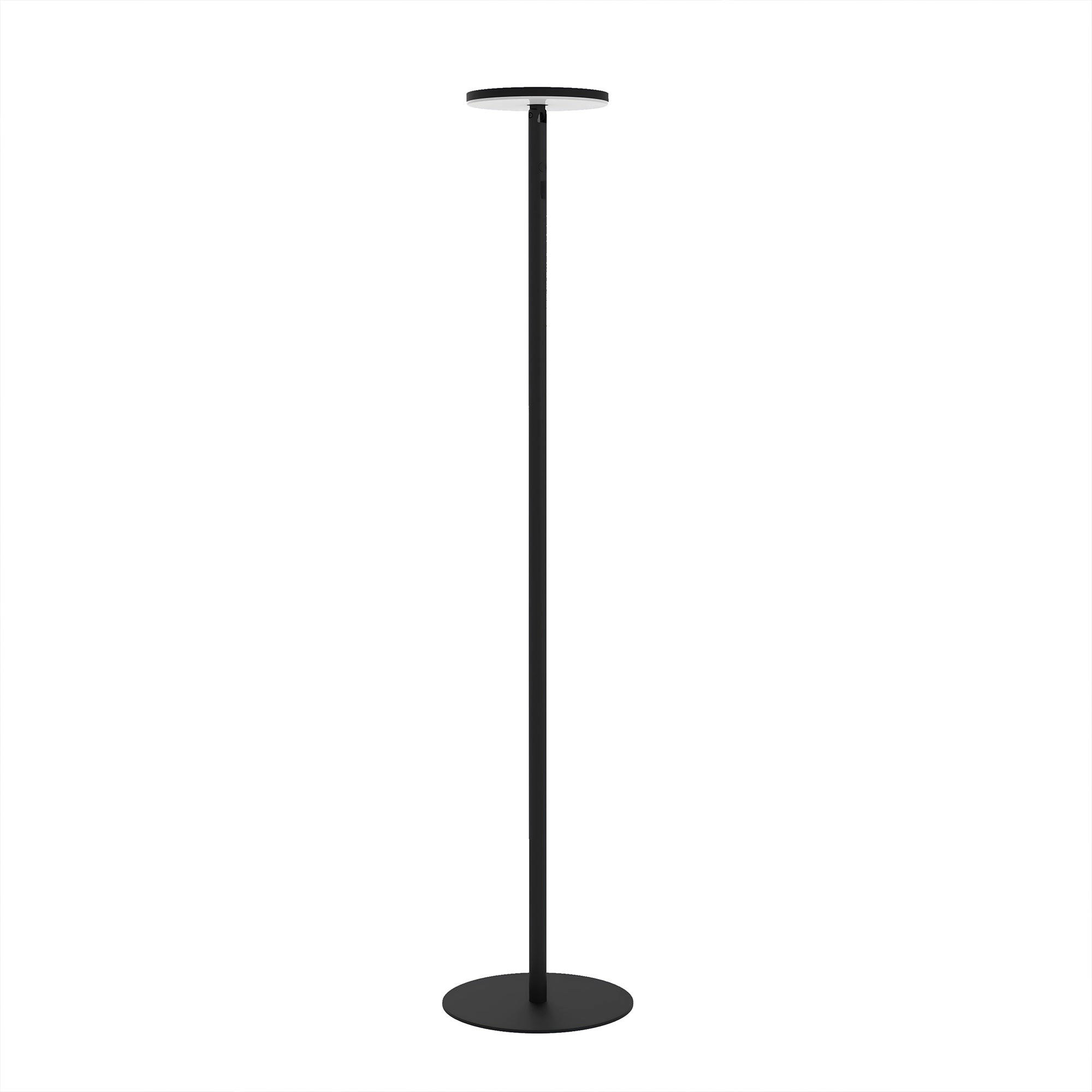 VIVIA Hohe Solar-Stehlampe H145CM - Schwarz, Metall (23/23/145cm) - Lumisky