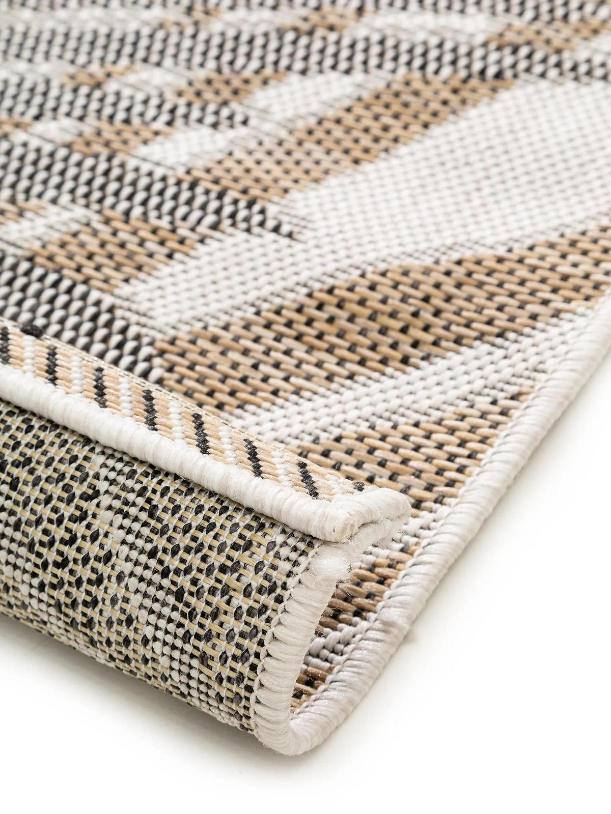 OUTDOORTEPPICH Cleo Schwarz 160x230 cm - Schwarz, Textil (160/230cm) - benuta Nest