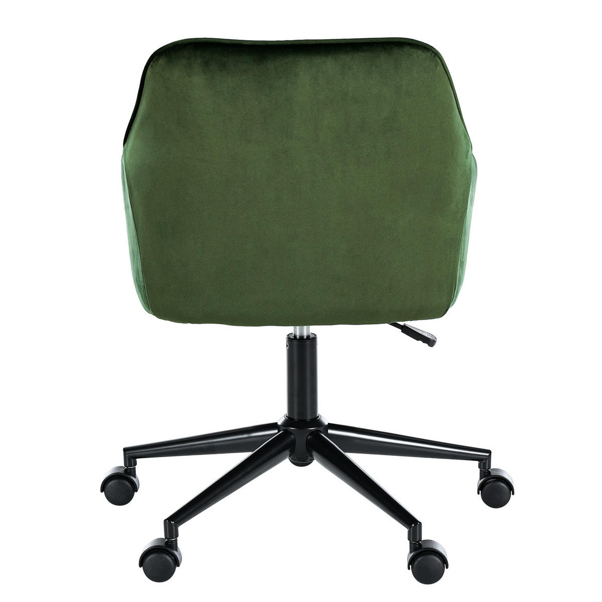 BÜROSTUHL - Dunkelgrün/Schwarz, Kunststoff/Metall (56/80/56cm) - home24