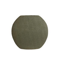 VASE Mashaba Grau 50/20.5/45.5 cm - Grau, Kunststoff (45.5cm) - Light & Living
