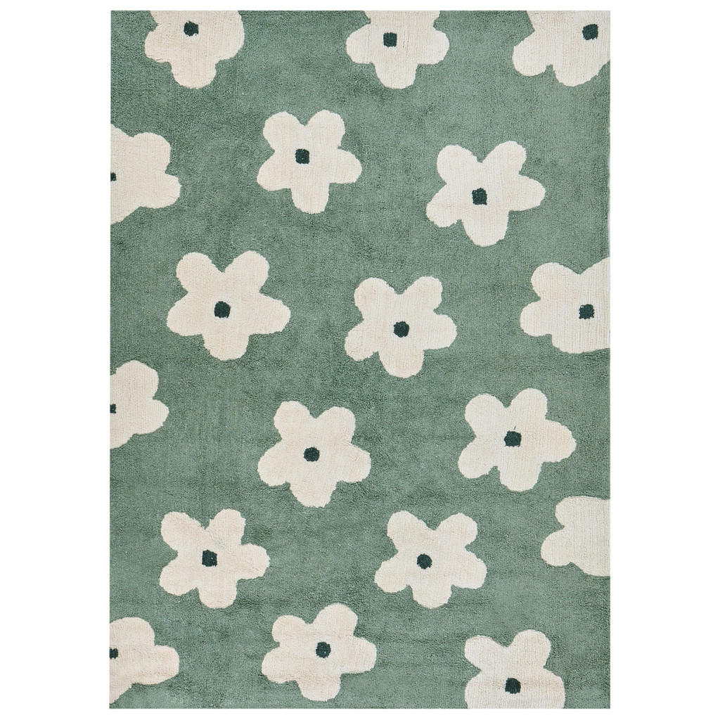 COVOR PENTRU COPII verde 160/230 cm bumbac Mokhva