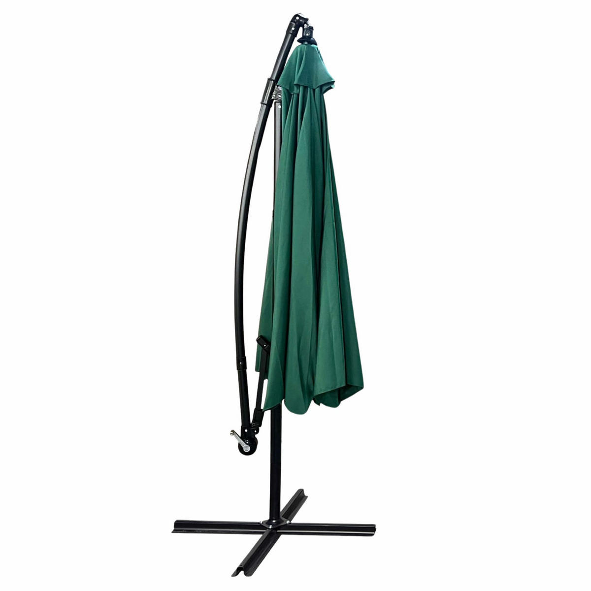 SONNENSCHRIM Grün 245/300 cm - Schwarz/Grün, Metall (300/300cm) - Akord