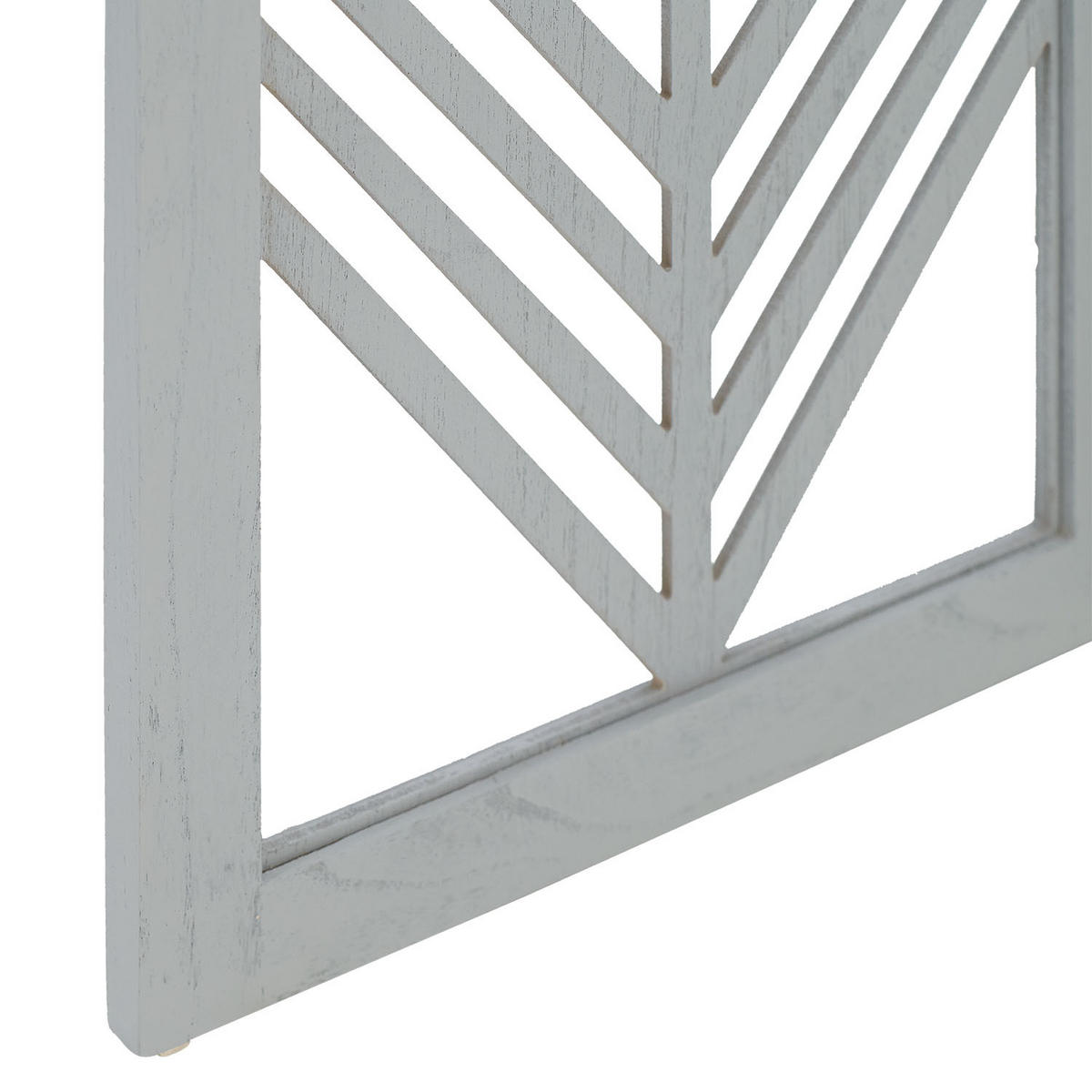 PARAVENT 120/170 cm Grau Holz - Grau, Holz (120/170/2cm) - Homestyle4u