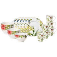 FRÜHSTÜCKS-SET Amazonia bunt 18er Set - Multicolor, Keramik (2/2/2cm) - Villeroy & Boch