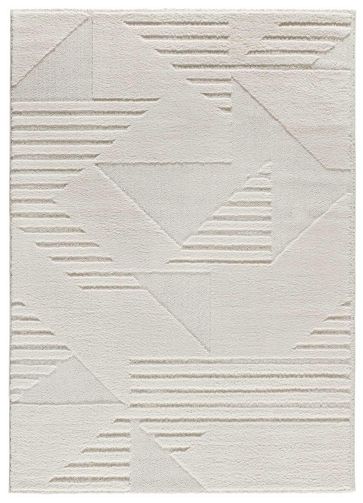 WEBTEPPICH Creme Numa 160/230 cm - Creme, Naturmaterialien/Textil (160/230cm) - Atticgo