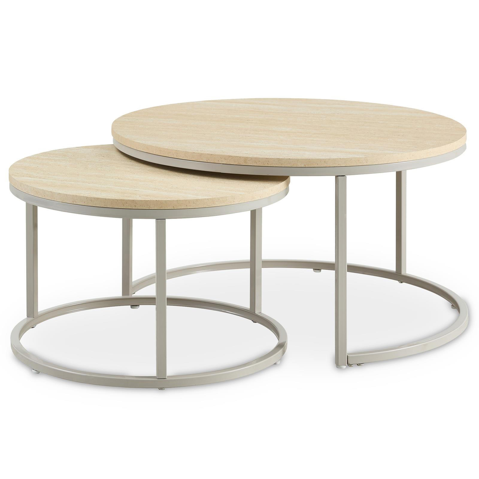 Idimex Couchtischset Kaschmir 80x45x80 cm
