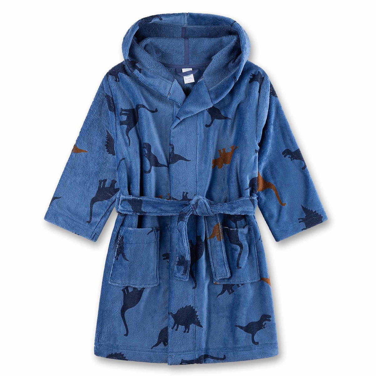BADEMANTEL Jungen Blau Baumwolle - Blau, Textil (104null) - Sanetta