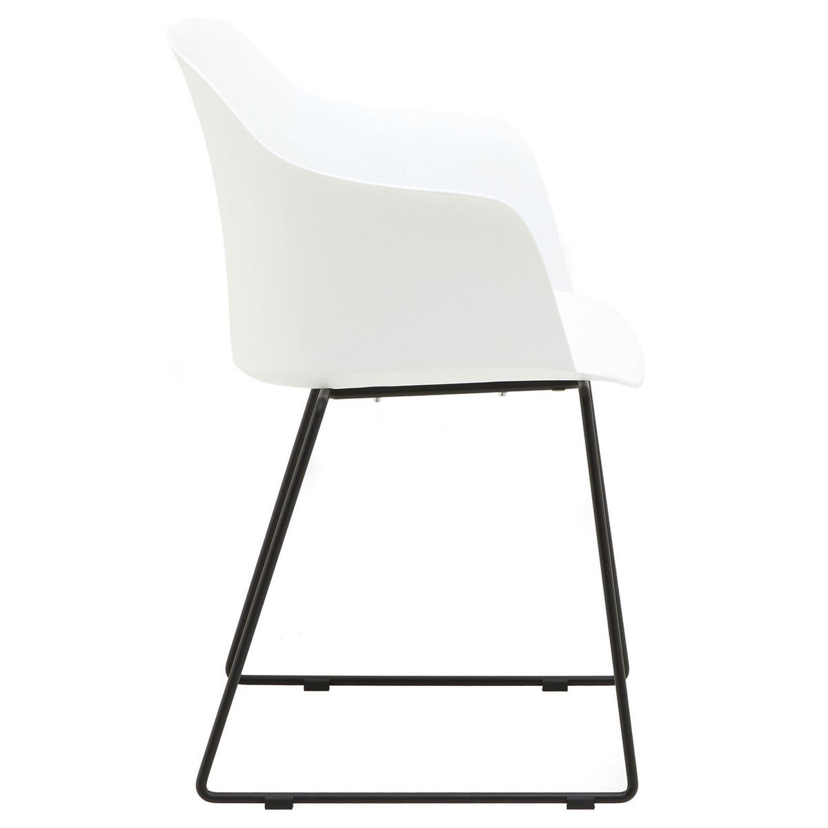 GARTENSTÜHLE FORO 4ER-SET - Weiß, Textil (58/82/52cm) - IDIMEX