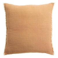 KISSEN Emilio karamell 45 x 45 cm - Hellbraun, Textil (45/45cm) - Vivaraise