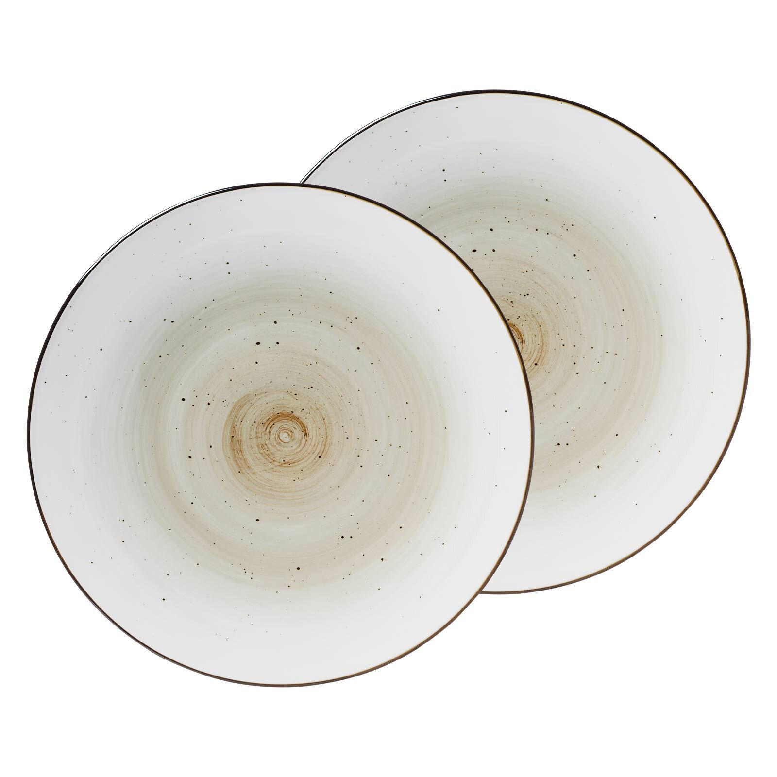 SPEISETELLER Cosmo grau ø 30 cm 2er Set - Grau, Keramik (30cm) - Ritzenhoff Breker