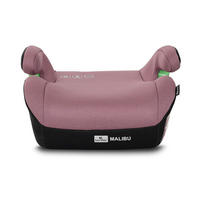 KINDERSITZERHÖHUNG Malibu rosa 125-150cm Isofix abnehmbarer Bezug Armlehne - Rosa, Kunststoff (42/23/40cm) - Lorelli