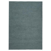 WOLLTEPPICH Boucle, Unifarben, Strapazierfähig, natürlich & pflegeleicht Türkis Rechteckig 120x170 - Blau, Textil (170/120cm) - KADIMA DESIGN